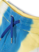Logotipo lateral de los pantalones cortos multicolor de Givenchy