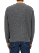 Cardigan côtelé de la Maison Kitsuné
