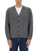 Cardigan côtelé de la Maison Kitsuné