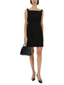 Givenchy crepe og satin kjole