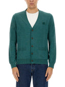 Maison Kitsuné "Cardigan régulier de la tête de Fox Bold Fox"