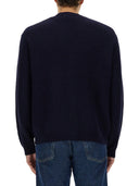 Cardigan côtelé de la Maison Kitsuné