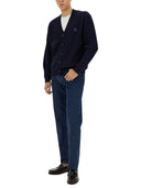 Cardigan côtelé de la Maison Kitsuné