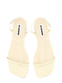 질 샌더 가죽 샌들