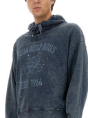 Dsquared sweatshirt med logo print