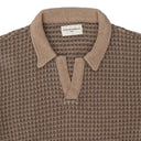 officine generale tシャツとポロスブラウン