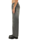 Jeans de tournesol en denim