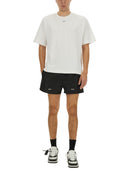 Off White Swimsuit With Logo