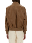 Brunello Cucinelli Leather Jacket