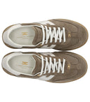 Elisabetta Franchi Beige Sneaker mit Logo