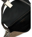 Borsa baguette al caffè Ganni Kat Chicory