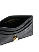 Alexander Mc Queen Skull Leather Credit Card Case