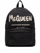 Alexander Mc Queen Graffiti Metropolitan Backpack
