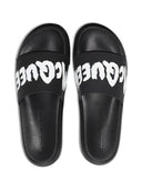 Alexander Mc Queen Graffiti Rubber Slides