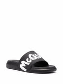 Alexander Mc Queen Graffiti Rubber Slides