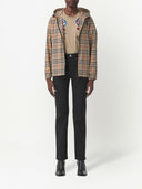 Burberry Check Motiv Hooded Jacket