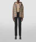 Burberry Check Motiv Hooded Jacket