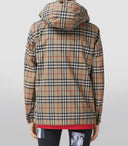 Burberry Check Motiv Hooded Jacket