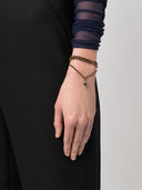 Alexander Mc Queen Pavé Double Chain Bracelet