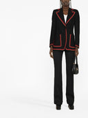 Gucci Web Motif Tweed Blazer Jacket
