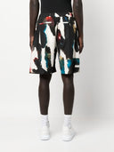 Alexander Mc Queen Printed Shorts
