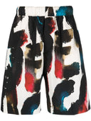 Alexander Mc Queen Printed Shorts