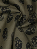 Alexander Mc Queen Biker Skull Modal Scarf