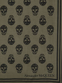 Alexander Mc Queen Biker Skull Modal Scarf