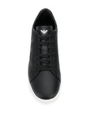 Ea7 Leather Sneakers