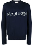Alexander MC Queen Logo bomullsgenser