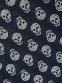 Alexander Mc Queen Biker Skull Modal Scarf