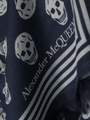 Alexander Mc Queen Biker Skull Modal Scarf