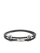 Bracciale in gomma Alexander Mc Queen Double Wrap