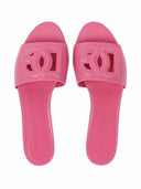 Dolce & Gabbana Dg Leather Flat Sandals