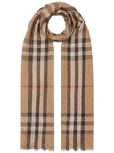 Burberry Giant Check Wool Scarf