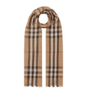 Burberry Giant Check Wool Scarf