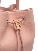 Burberry Small Leather Drawstring Bucket Bag