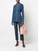 Burberry Small Leather Drawstring Bucket Bag