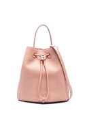 Burberry Small Leather Drawstring Bucket Bag