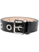 Alexander Mc Queen Eyelets Lederen Belt