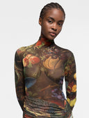 AZ Factory von Ester Manas High Neck gedruckt oben