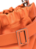 Boyy Square Scrunchy Soft B Chain Leather Shoulder Bag