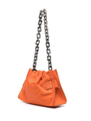 Boyy Square Scrunchy Soft B Chain Leather Shoulder Bag