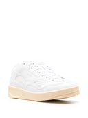 Jil Sander Basket Low Top Leather Sneakers