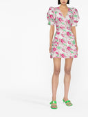 Mini abito stampato di ganni