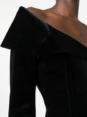 Norma kamali chaqueta blazer de pecho individual