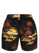 Blue Sky Inn Printed Swimming Trunks
