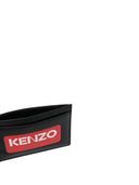 Kenzo Logo Leather Credit Card Case