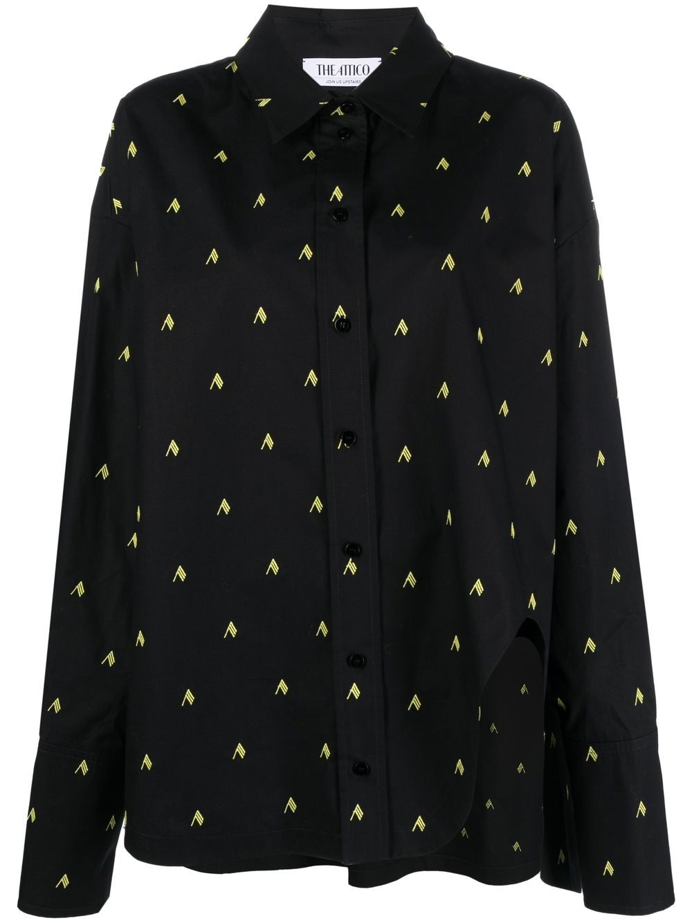 La chemise imprimée ATTICO ALLOVER