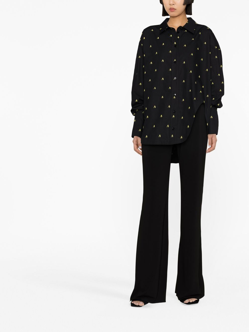 La chemise imprimée ATTICO ALLOVER